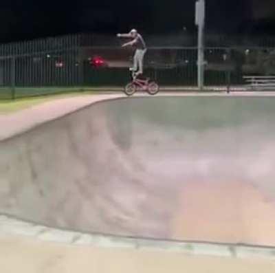 Extra points for wearing a helmet