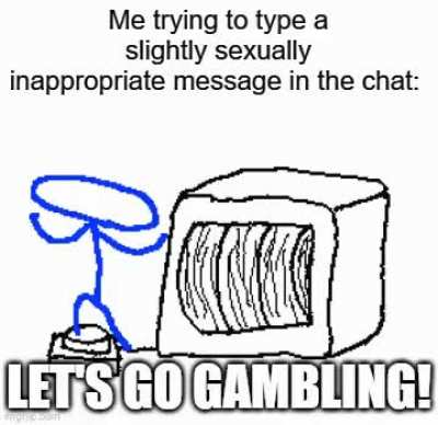 I had nowhere to put this but I thought it would be funny (the joke is that there's a small chance of any inappropriate message being blocked thanks to the message blocking gimmick in c.ai)