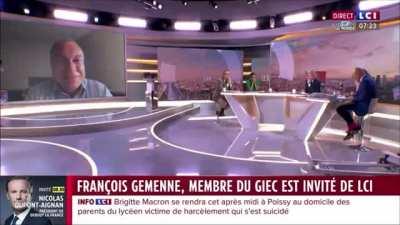 Incident en visio-conference lors d'un direct sur LCI - 8 Septembre 2023