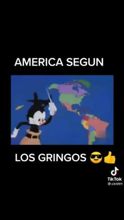 América según los gringos