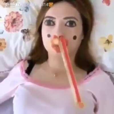 When your wife is in deep sleep