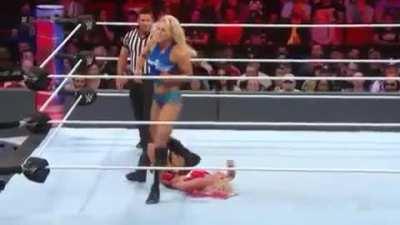 charlotte flair treats alexa bliss like her doormat