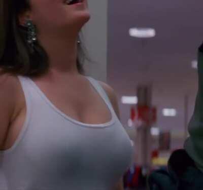 Jennifer Connelly Riding in a Tanktop