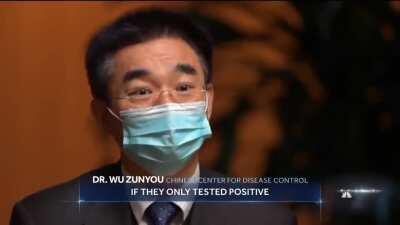 Head of the Chinese CDC: we didn't isolate the virus.