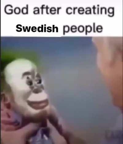 Here is your daily sw*dish slander