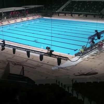 How a pool is built up for the world championships 