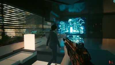 If you sneak in and silently take out the security guards in 