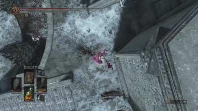 The game got a little confused after I fell