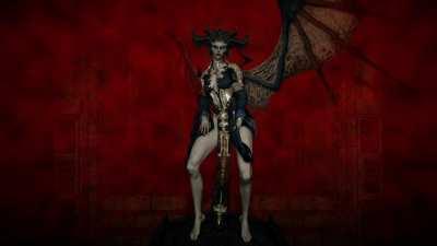 Lilith, slim succubus dancing