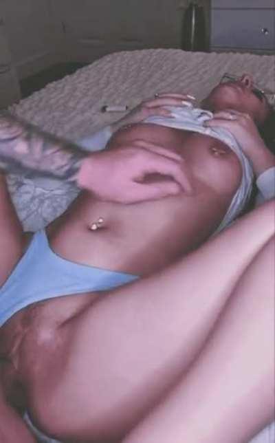 Slap my tits and tell me I'm a naughty girl!