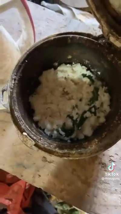 DAY 186 Living in an abandoned cabin in the woods During my morning routine