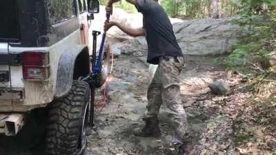 Highlift jack surprise!