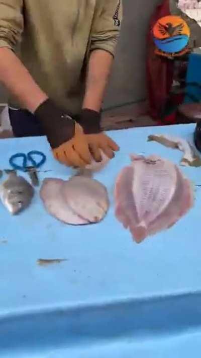 شاهد اهل الفاو - البصرة كيف يصدفون السمك! كيف تنظفوه انتم ومن اي بلد؟ تحياتي الكم