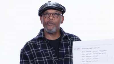 Seja feliz como Samuel Jackson.