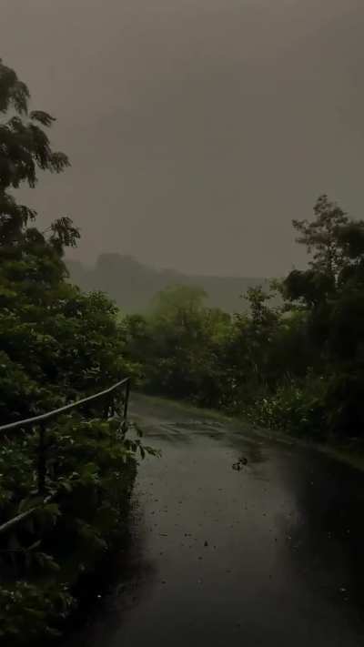 Walking in the rain alone ☔🤍