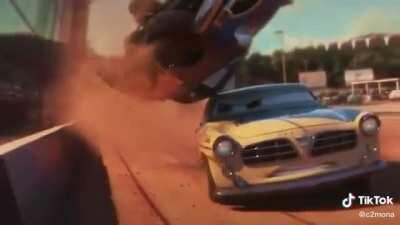 The Doc Hudson Hornet Maneuver!