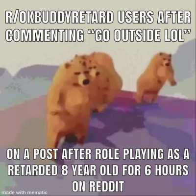 Yeah guys go outside for once Smh (shaking my head)