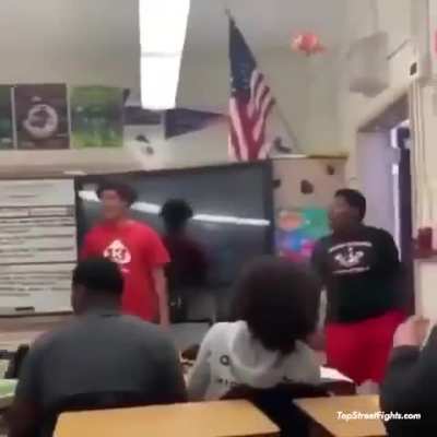 Teacher had to step in 