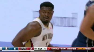 [Highlight] Zion sees his lane, nobody dares to get in his way