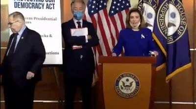 Jerry Nadler shit his pants during a press conference.