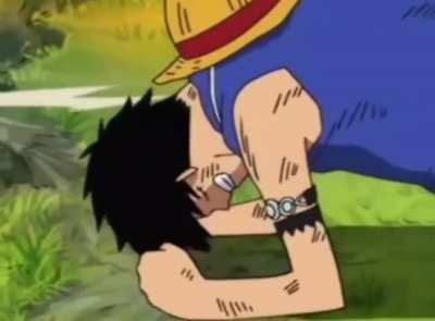 Luffy taking some diabolical backshots