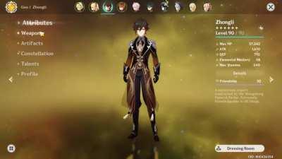 Can't believe I'm posting this, but Zhongli's crotch physics