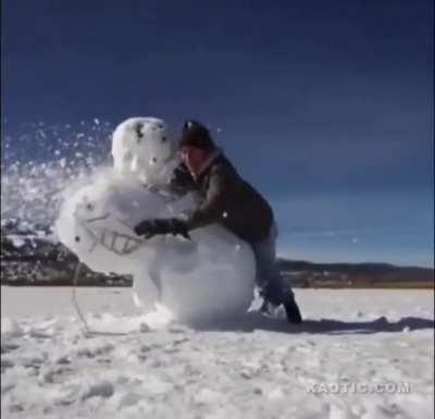Snowman's revenge