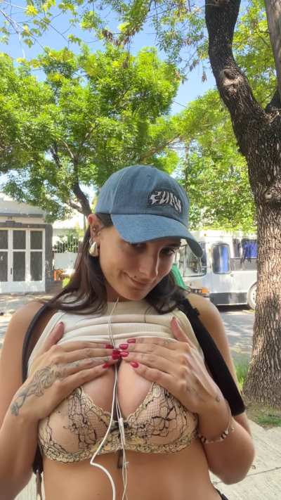 Alone and hot on the street