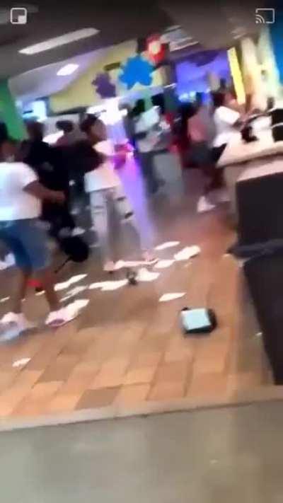 Trashing a mini-golf place