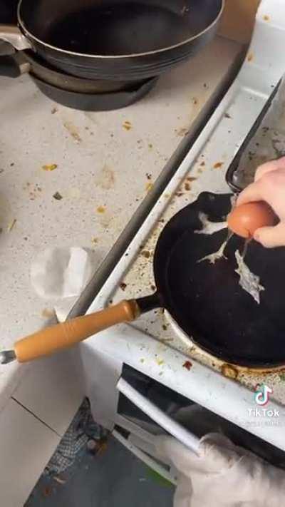 The state of this guys kitchen