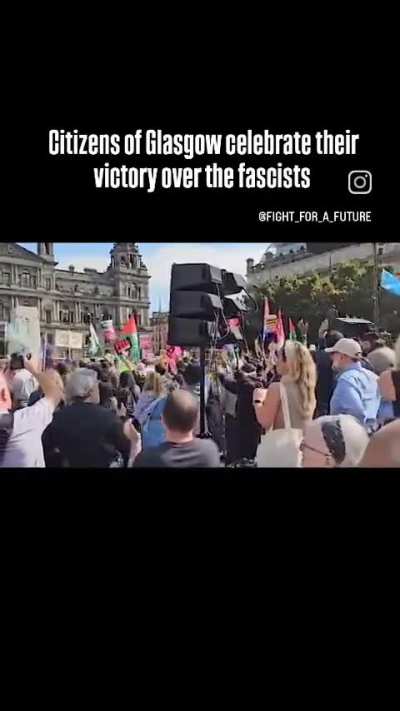 Glasgow has prevented fascists from demonstrating 