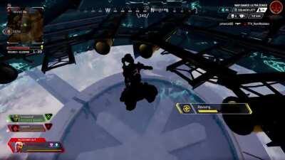 I fell through the floor in Turbine after Horizon tried to finish me. I was able to self-rez then walk around for about 3 minutes before I left the game.