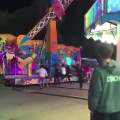 Rushing to action at the carnival