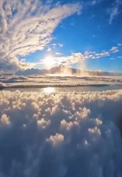 It's like heaven. It's beautiful !