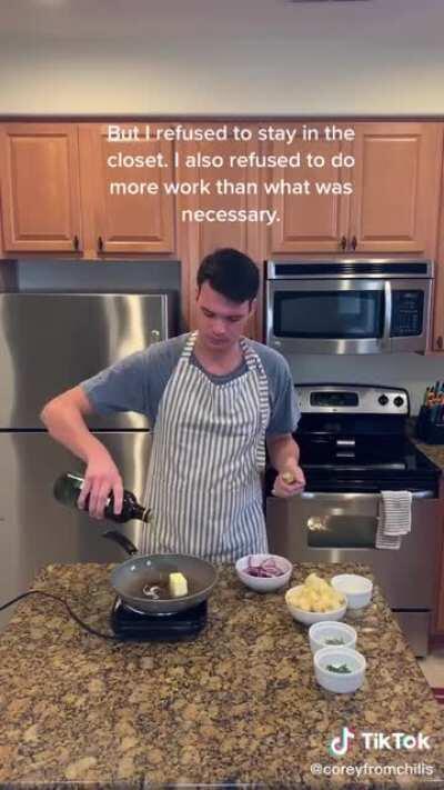 I wonder who told her?