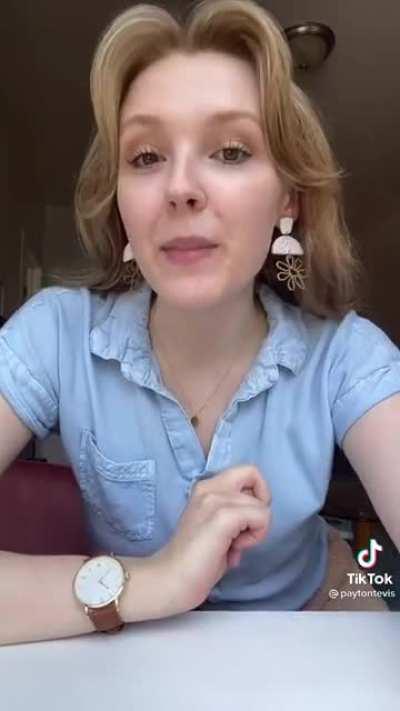 I think she has a point