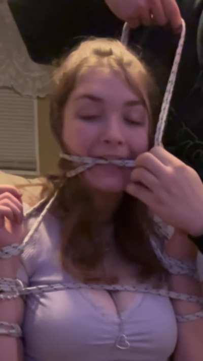 Being turned into furniture🥰