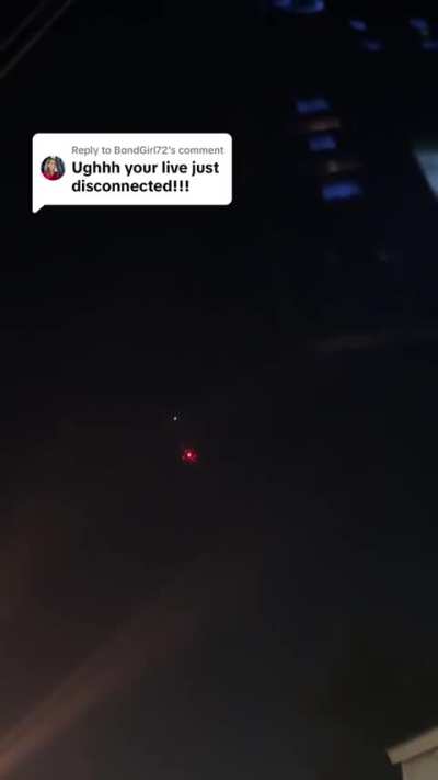 Drone flies next to orb, and the orb speeds off.