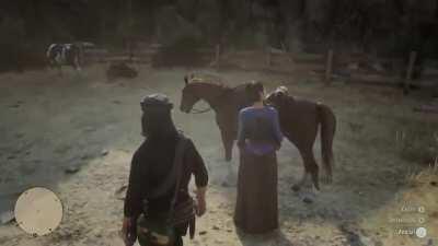 Our horse isn’t happy