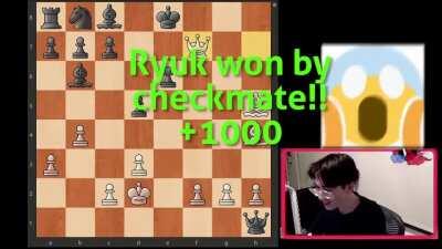 Ryok dosnt blunder in chess 😱 😱 😱??insnane player?? 1000 pp play? bremer lig moment