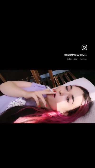 Laying down next to you as i smoke my morning cigarette 🩵