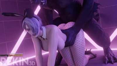 Ivy's Halloween pounding (Rekin3D, Audiodude) [Soulcalibur]