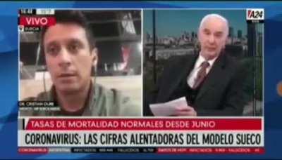 Medico Argentino en Suecia habla de la pandemia y de la cuarentena