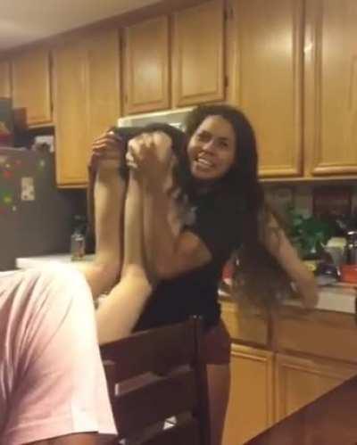 She call this the no more locked doors challenge