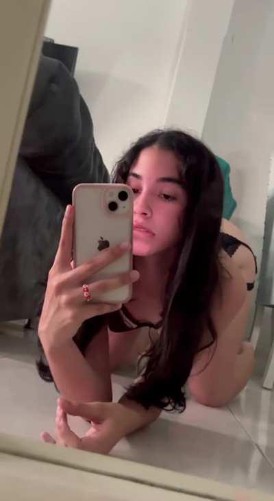 Not a porn actress, just a real spanish hottie