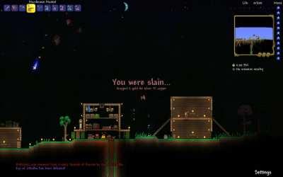 eye of cthulu dies to falling star while flying away