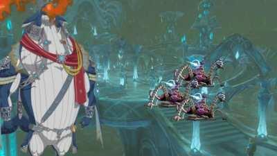 How I imagine the war going down in zora's domain