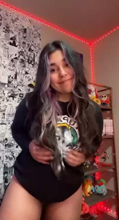 Big tiddy latina goth… Y or N