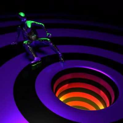 will she fall? (tutorial link in comment)