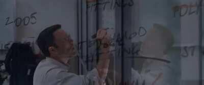 I am using this scene from the Accountant for my accounting Exam.